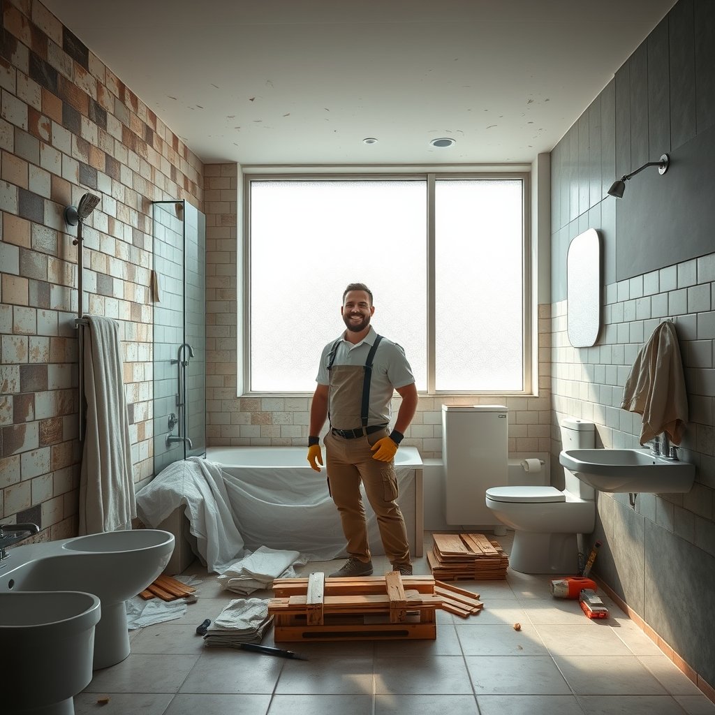 Bathroom Remodeling - Illustration 1