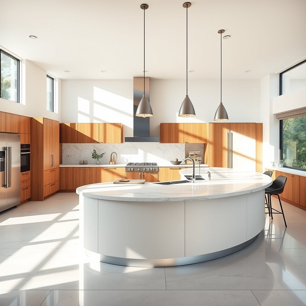 Curved Kitchen Island: 9 Best Ways To Transform Your Space With This Proven Guide 1 Curved kitchen island - Illustration 1