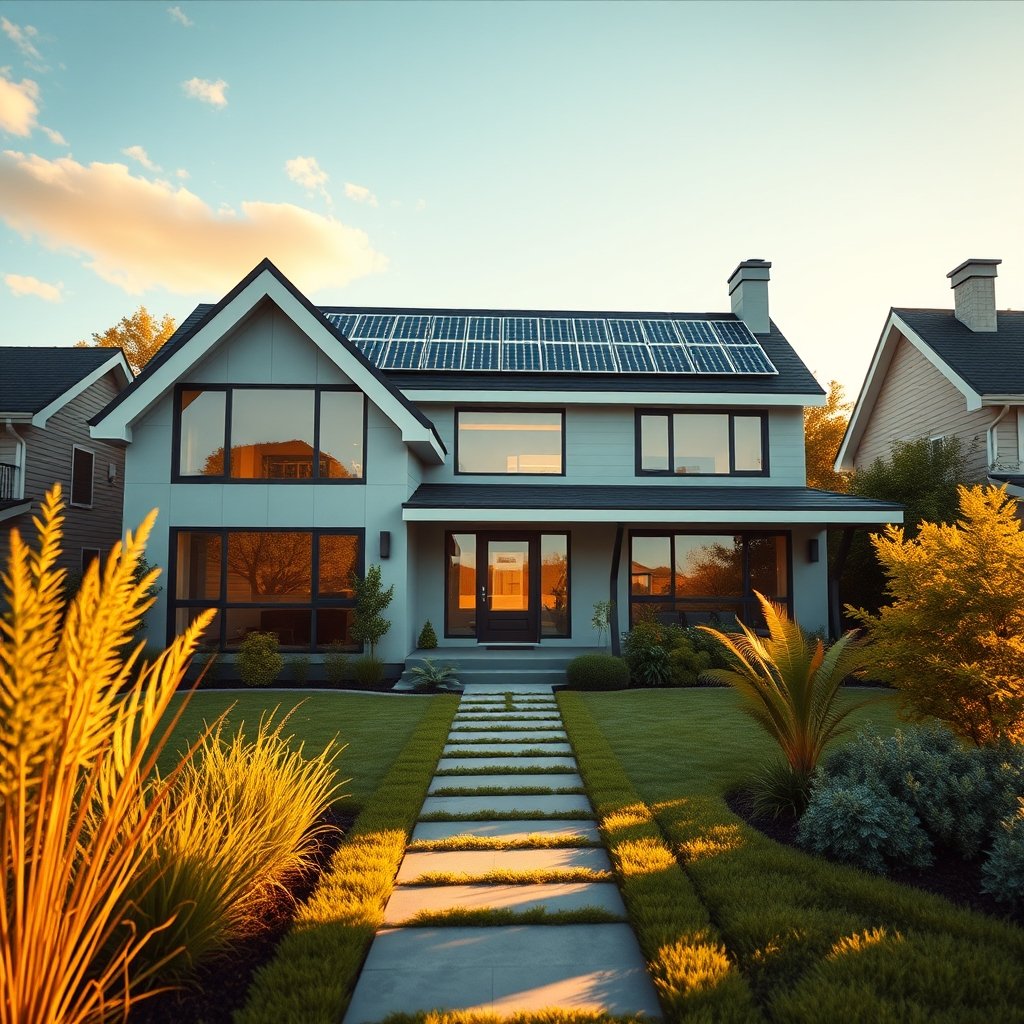 Energy Efficient Home - Illustration 1