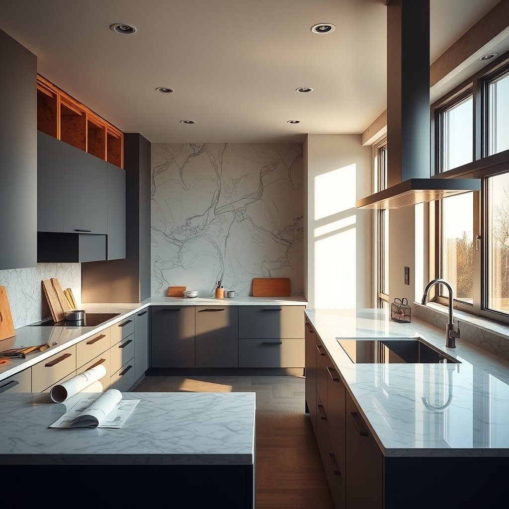Kitchen Remodeling - Illustration 1