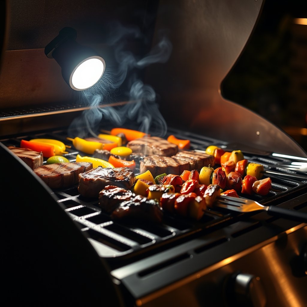 grill light in action