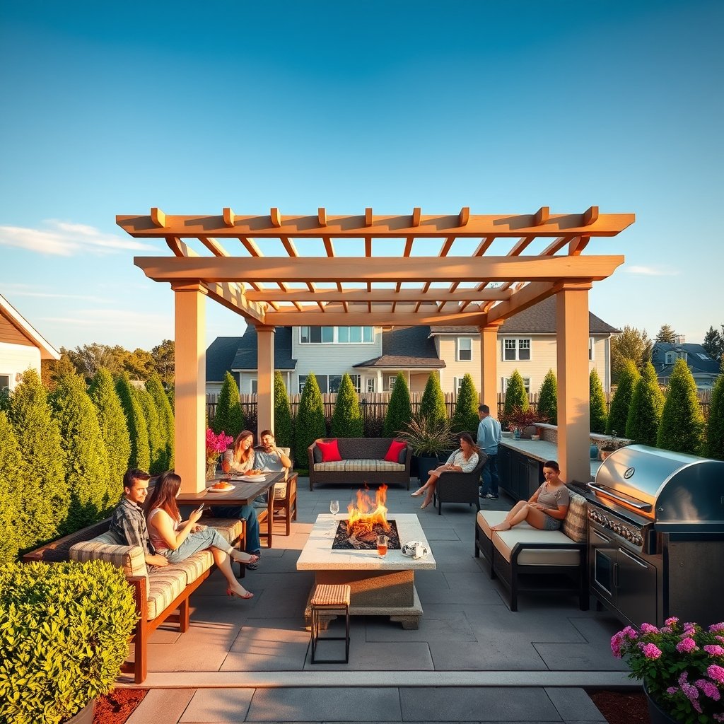 Outdoor Living Spaces - Illustration 3