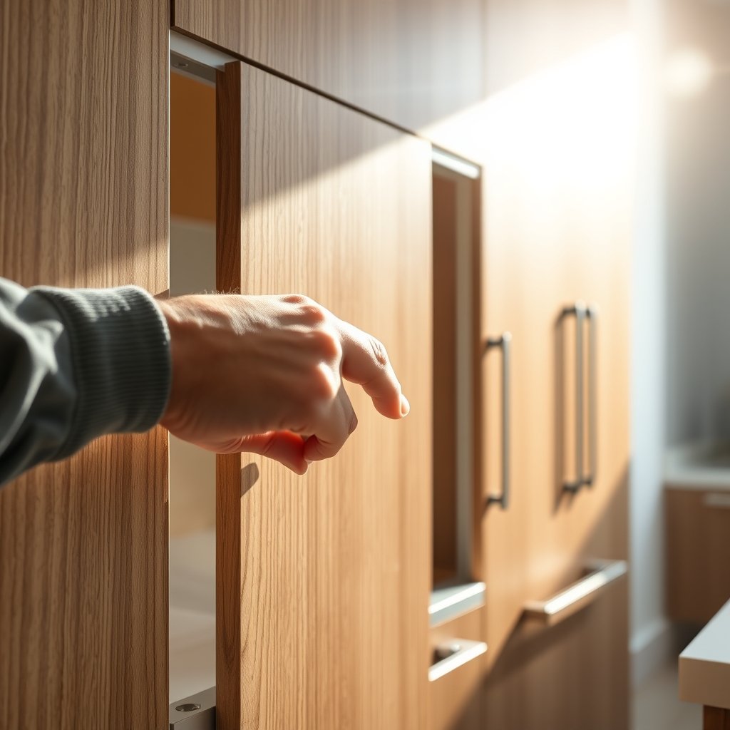 Pocket door cabinets - Illustration 2