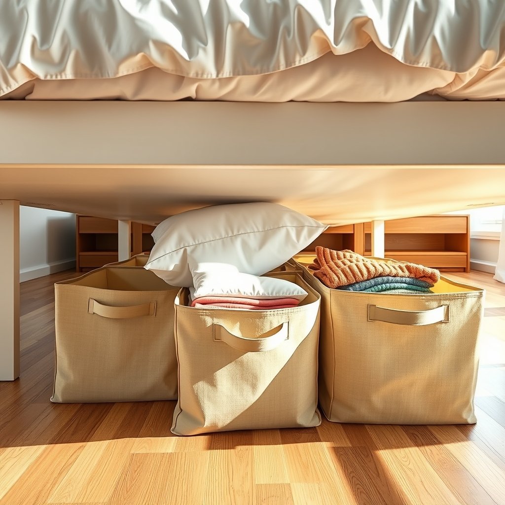storage bags in action