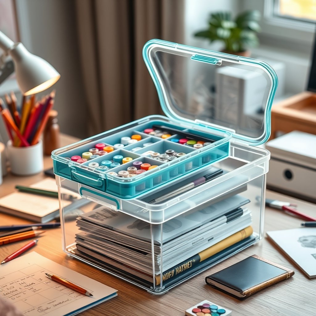 art organizer in action