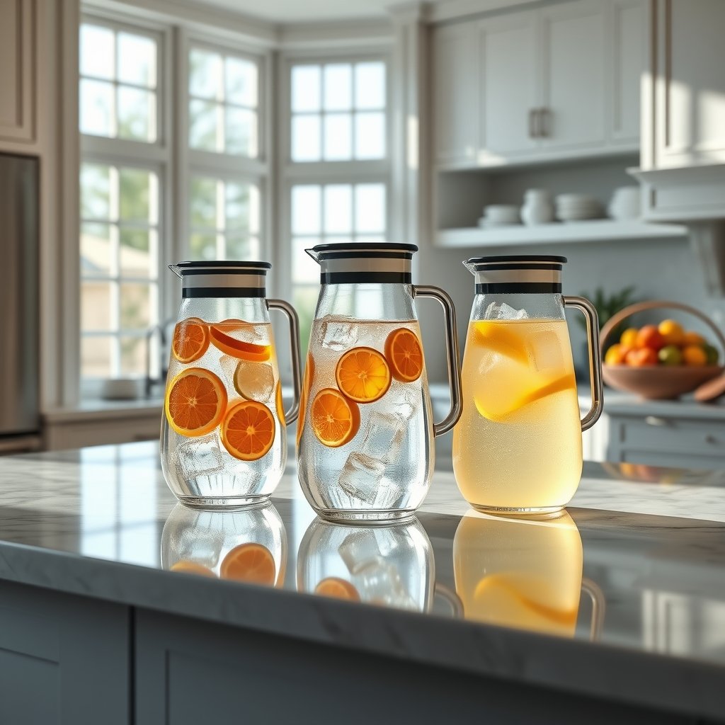 glass carafe product view