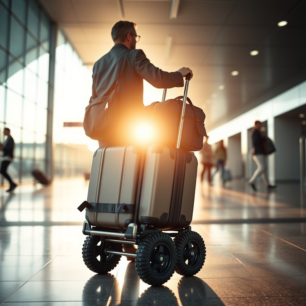 luggage cart product view