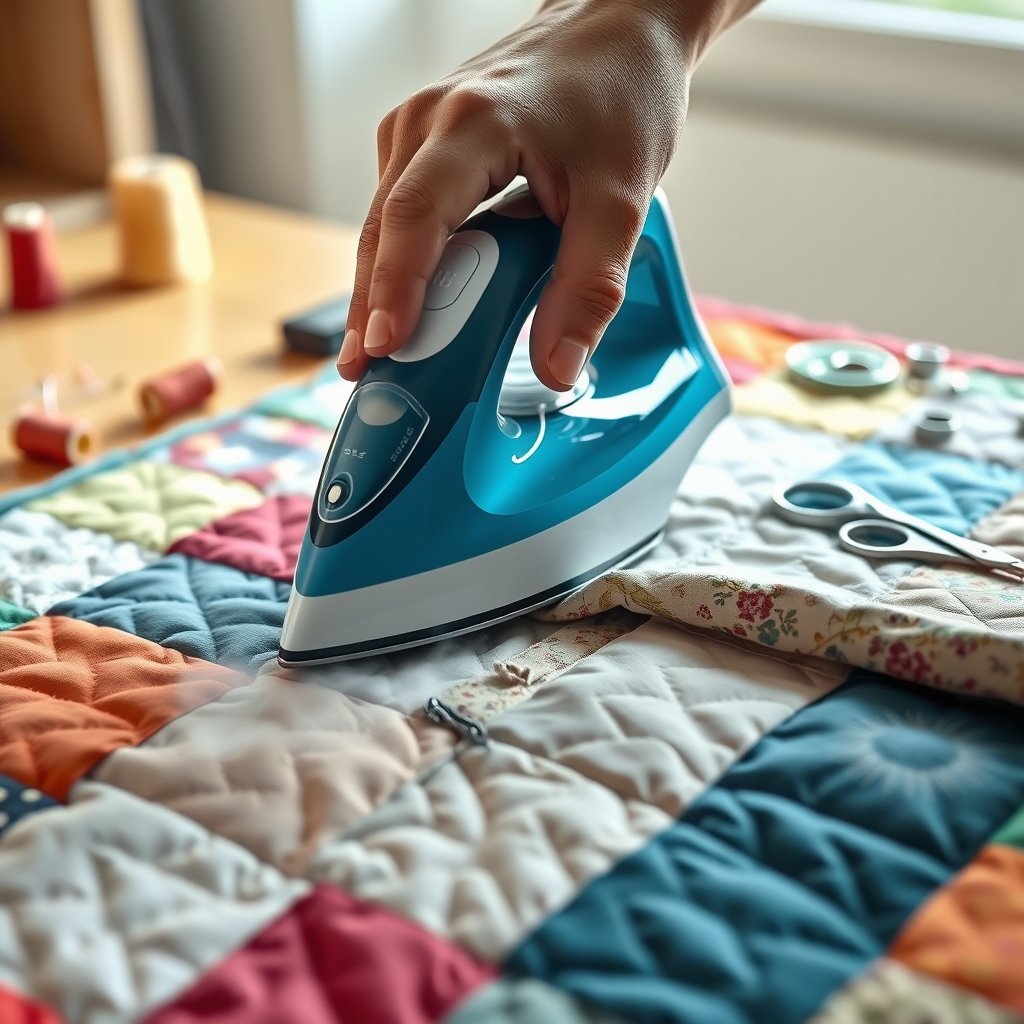 travel iron in action