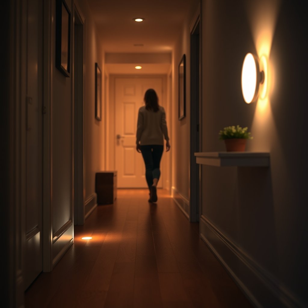 night light in action