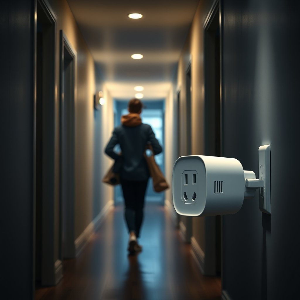 motion sensor in action
