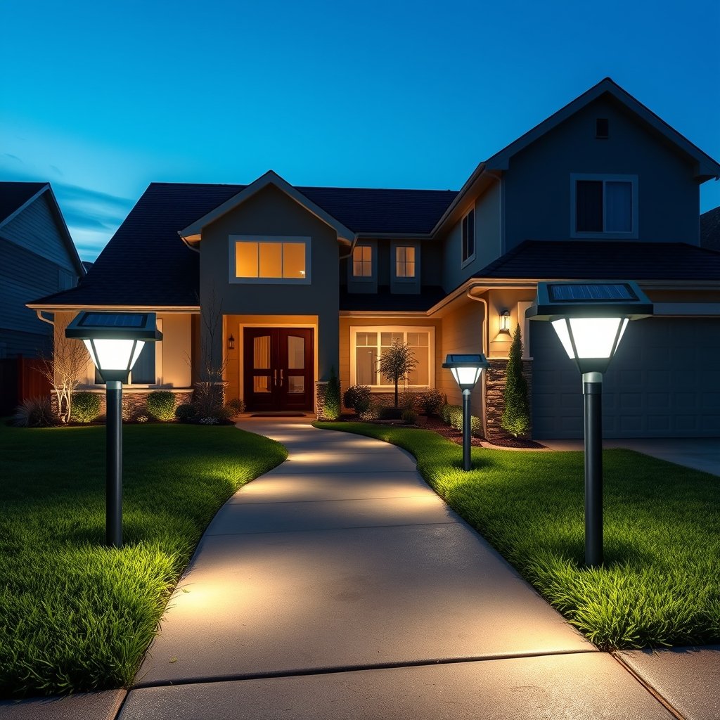 solar lights product view