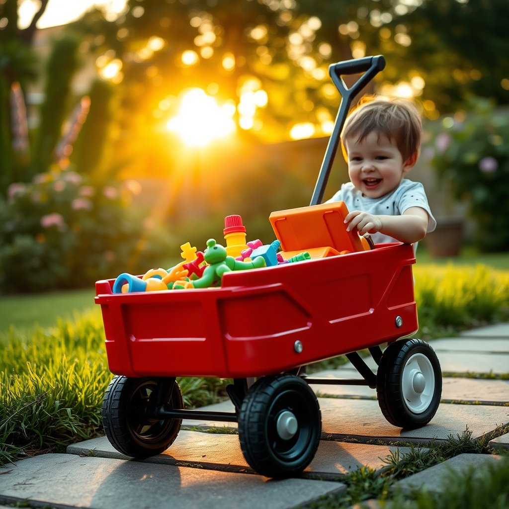 mini wagon in action