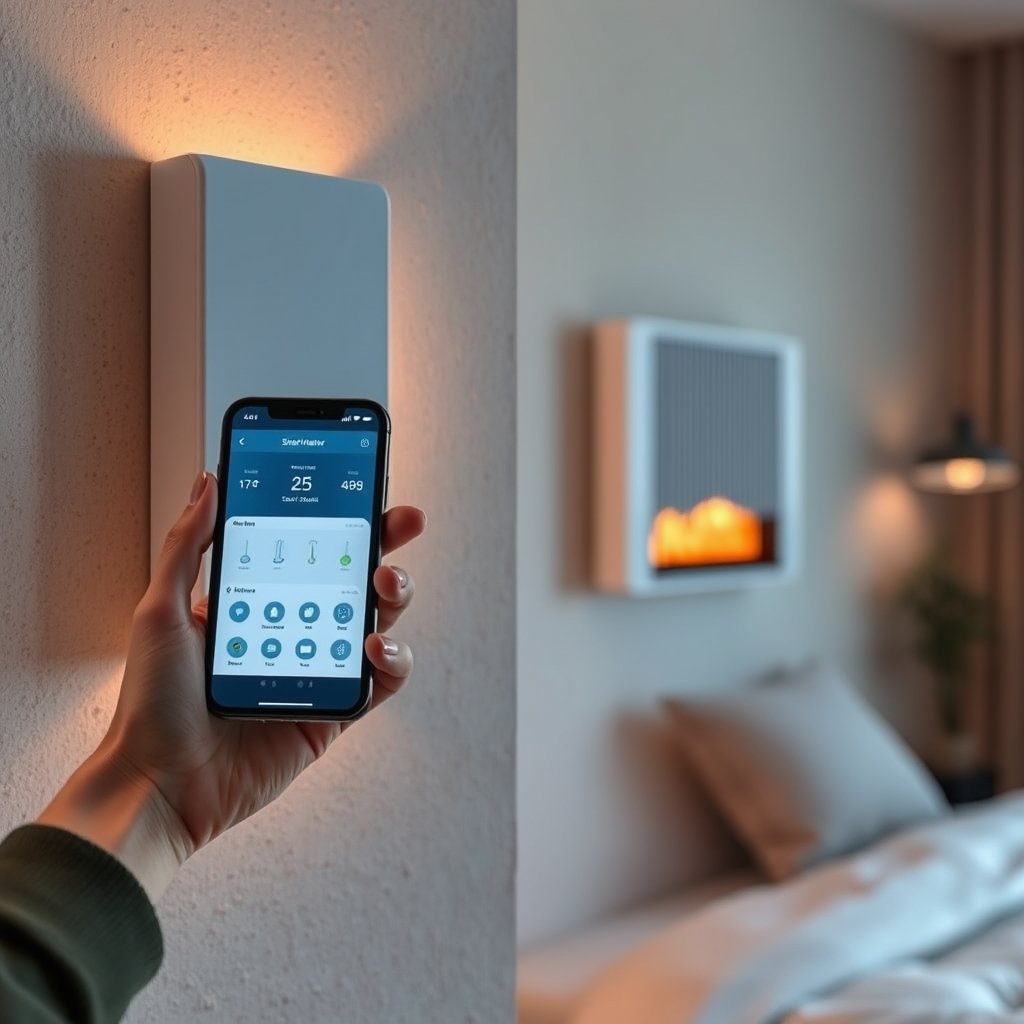 smart heater in action