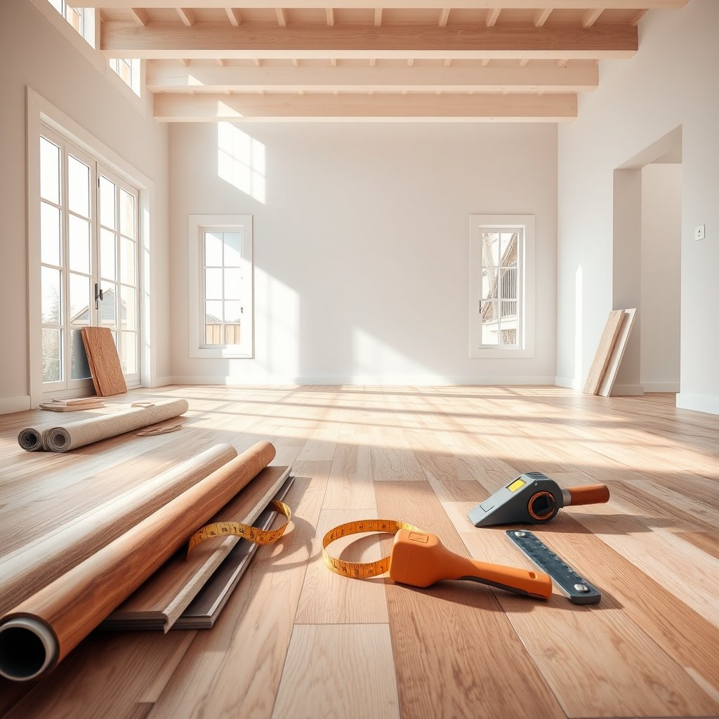 Flooring Installation - Illustration 1