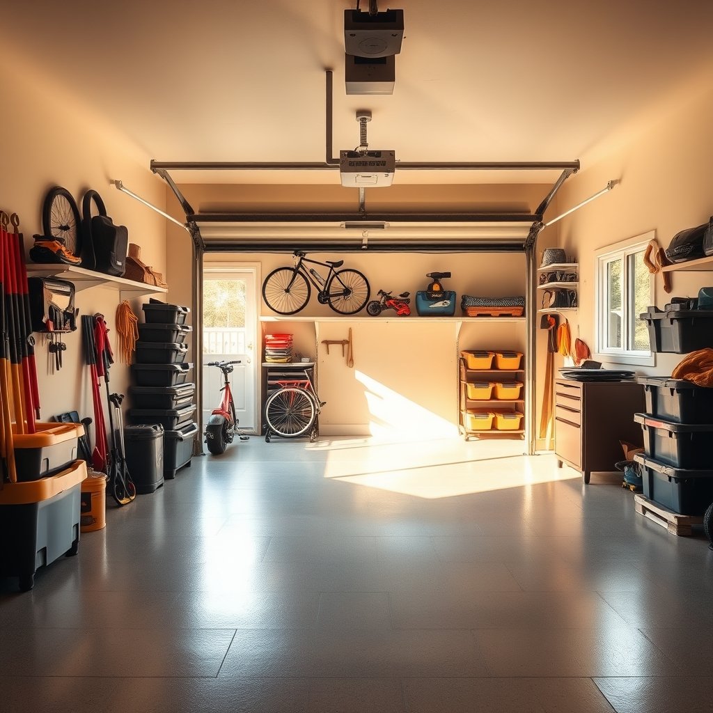 Garage Organization - Illustration 1