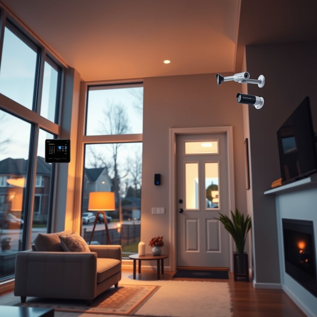 Smart Home Security Systems - Illustration 1