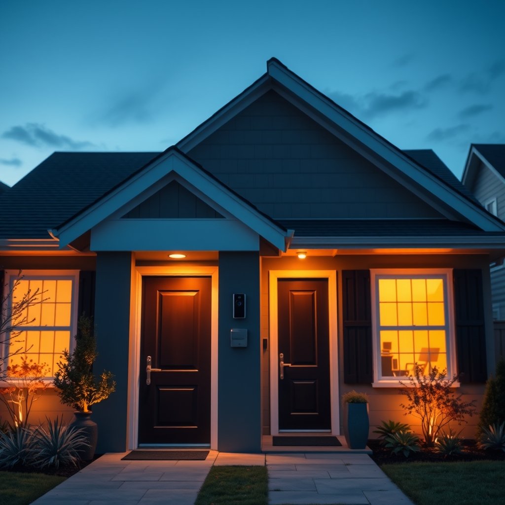 Smart Home Security Systems - Illustration 1