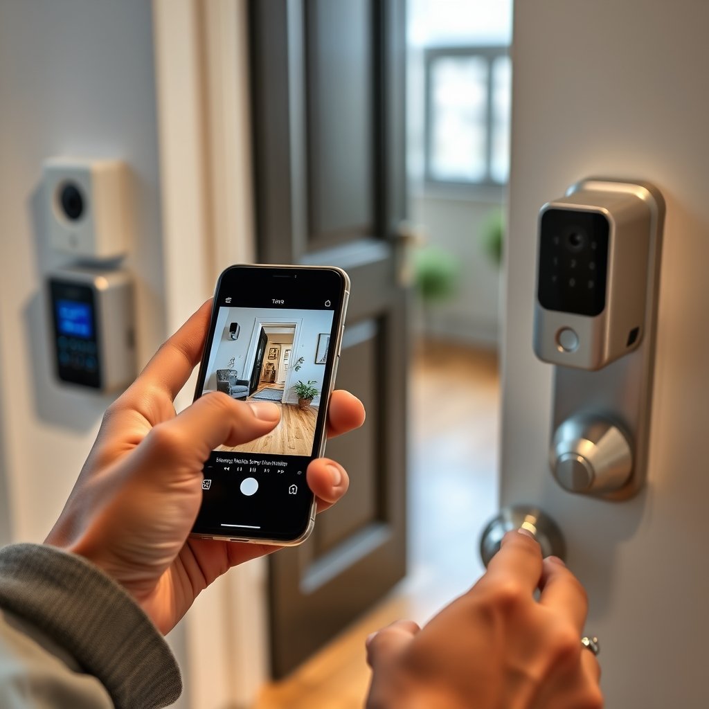 Smart Home Security Systems - Illustration 2