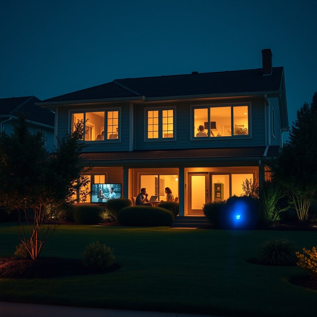 Smart Home Security Systems - Illustration 3
