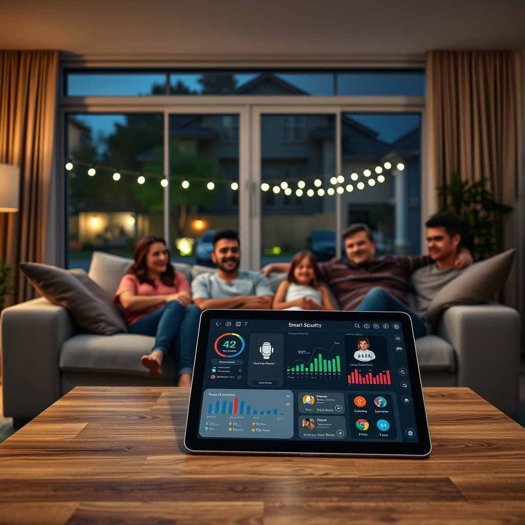 Smart Home Security Systems - Illustration 3