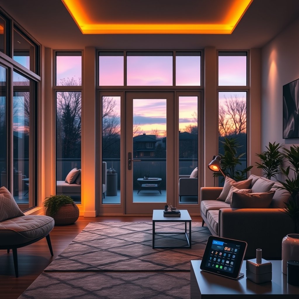 Smart Home Security Systems - Illustration 1