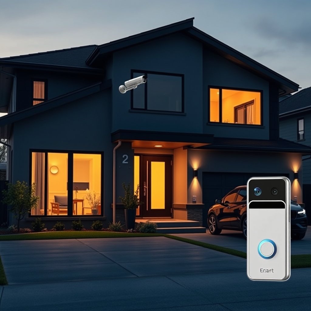 Smart Home Security Systems - Illustration 1