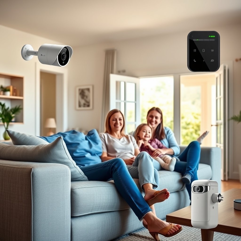 Smart Home Security Systems - Illustration 3