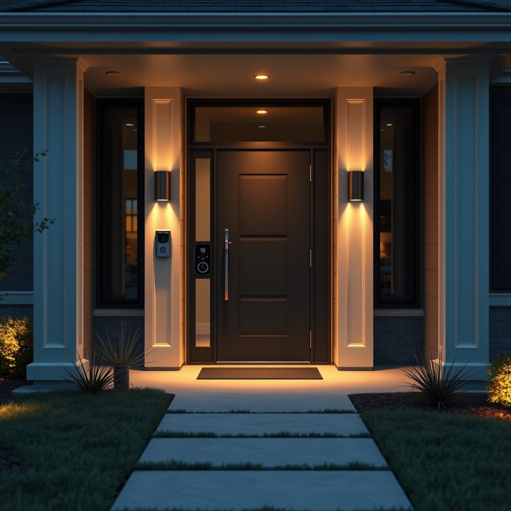 Smart Home Security Systems - Illustration 1