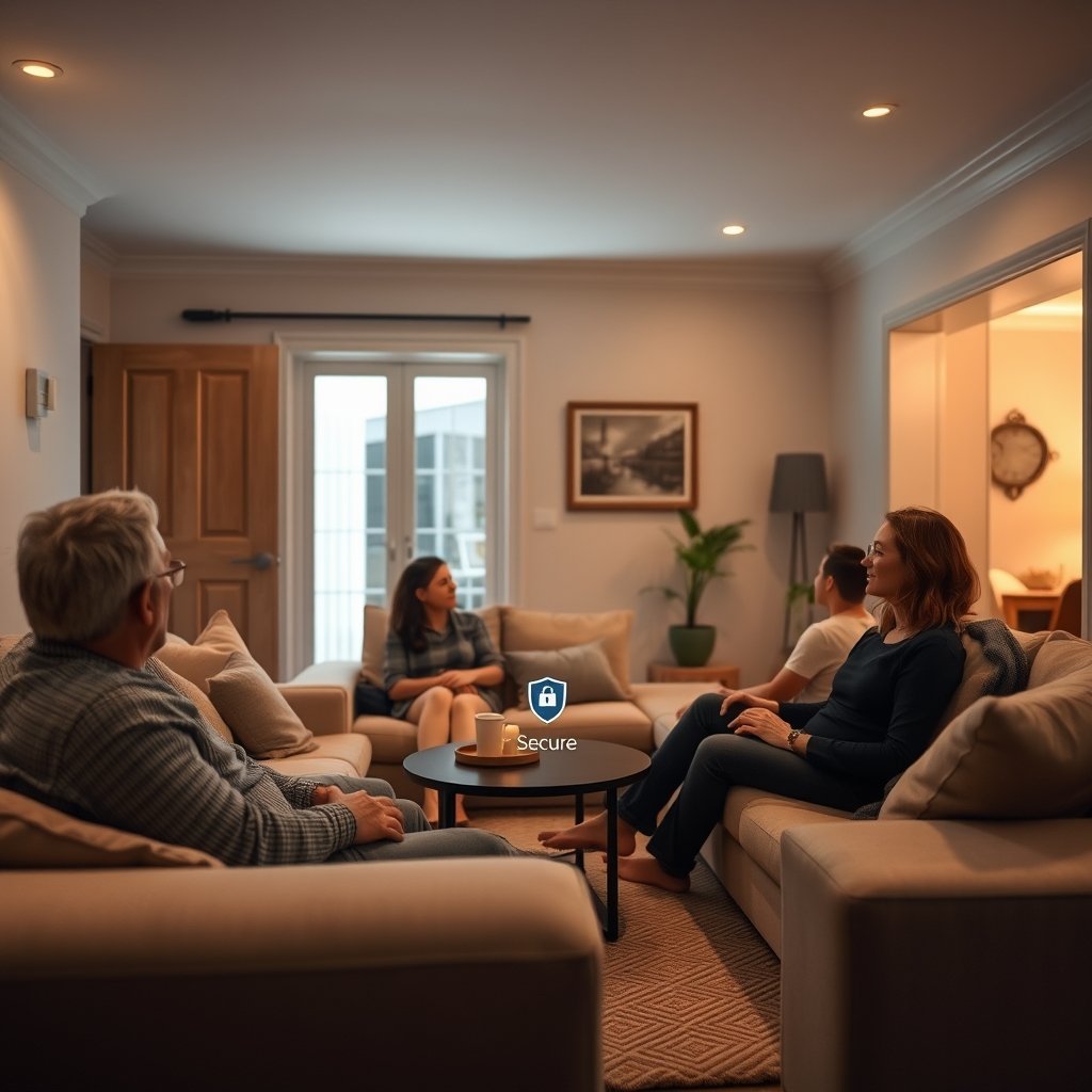 Smart Home Security Systems - Illustration 3