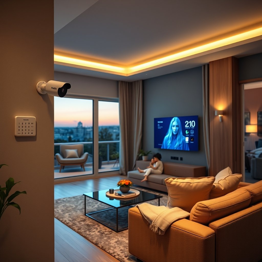 Smart Home Security Systems - Illustration 1