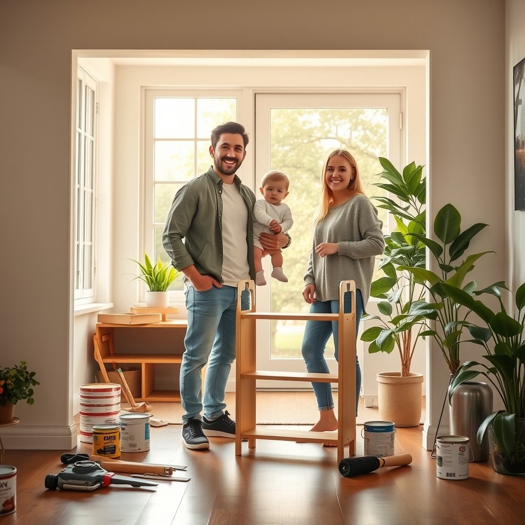Home Improvement Projects For Beginners: 7 Best Proven Ways To Instantly Upgrade Your Space 1 Home Improvement Projects for Beginners - Illustration 1