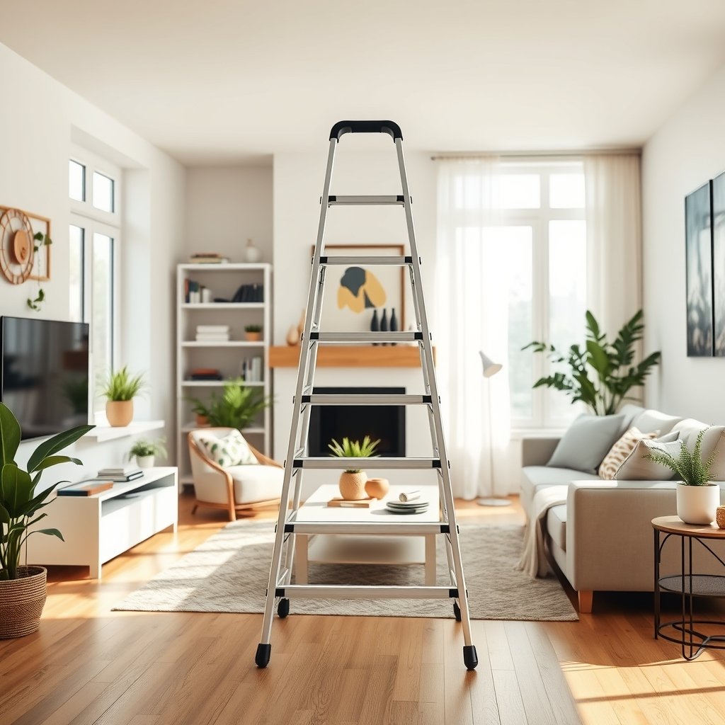 Best Ladder For Home Use: 7 Proven Best Ways To Choose Safely (Ultimate Guide) 1 Best Ladder for Home Use - Illustration 1