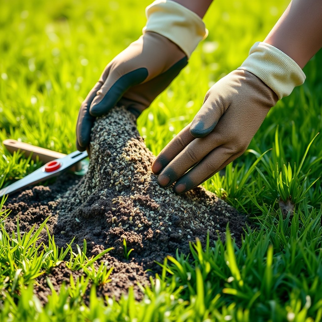 How to Fix Bare Spots in Lawn - Illustration 2